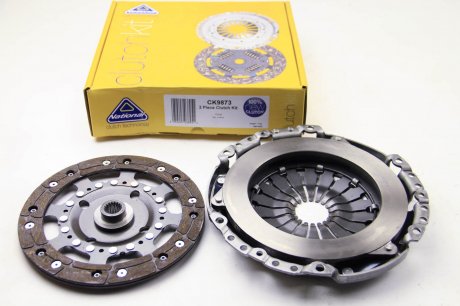 Комплект зчеплення Fiesta V/Fusion 1.4 TDCi 01-12 (210mm) NATIONAL CK9873 (фото 1)