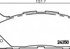 Колодки тормозные дисковые передние toyota camry (acv40, acv50), rav iv 2.4, 3.0 (06-)lexus es350 3.5 v6 (06-) (np1015) nisshinbo