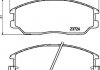 Колодки гальмівні дискові передні hyundai terracan 2.9, 3.5 (03-06) (np6092) nisshinbo