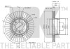 Диск гальмівний невентильований NK 311534 (фото 3)