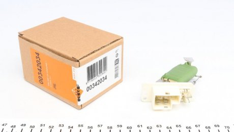 Резистор вентилятора печки NRF 342034 (фото 1)