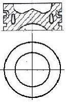 Поршень NURAL 8713950000