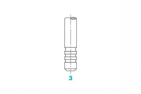 Випускний клапан Doblo / Nemo / Fiorino (F13DTE5, 223A9.000, 199B4.000, 199A2.000) OSVAT 1990 (фото 1)