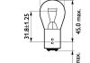 Лампа P21/5W PHILIPS 13499/B2 (фото 3)