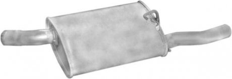 Глушник (задня частина) алюмінієва сталь Ford Transit Connect 1.8 TDCi (0 POLMOSTROW 0815 (фото 1)