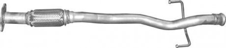 Труба приймальна алюмінієва сталь Hyundai Getz 1.1 (10.64) POLMOSTROW 1064 (фото 1)