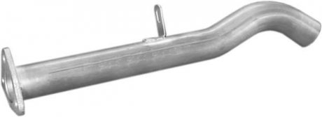 Глушник, алюміній. сталь, середн. частина Mitsubishi Pajero 88-96 3.0i 4x4 2.5TD 4x4 POLMOSTROW 14209 (фото 1)