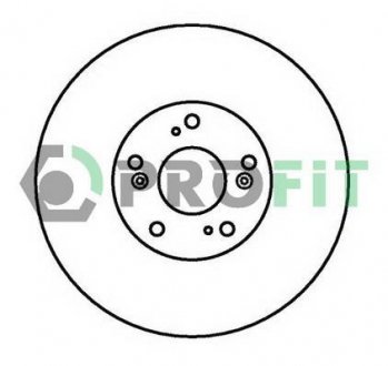 Диск тормозной PROFIT 5010-1424