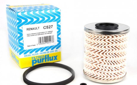 Фильтр топливный, 2.3 CDTi 10- Purflux C527 (фото 1)