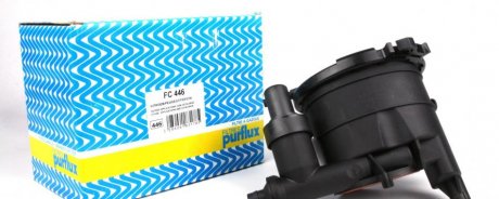 Корпус топливного фильтра,Berlingo 1.9D (с крышкой) Purflux FC446 (фото 1)