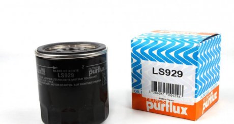 Фильтр масляный, 2.0 BiTDI 09- Purflux LS929 (фото 1)