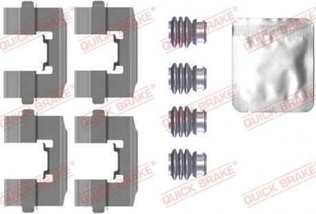 Монтажный компл.,тормоз.колодки QUICK BRAKE 109-0115