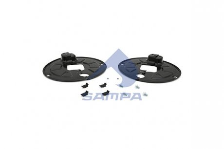 Защита тормозного механизма Kit BPW 124x447x56 SAMPA 070.643/SD (фото 1)