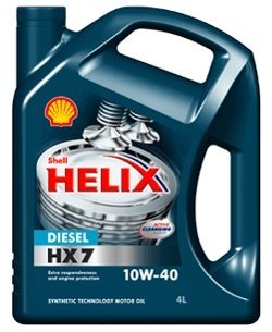 Олія моторна Helix HX7 Diesel 10W-40 (4 л) SHELL 550040425 (фото 1)