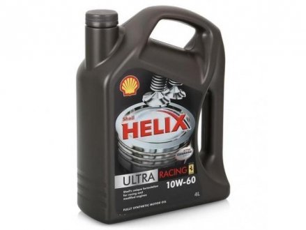 Масло моторное Helix Ultra Racing 10W-60 (4 л) SHELL 550040622 (фото 1)