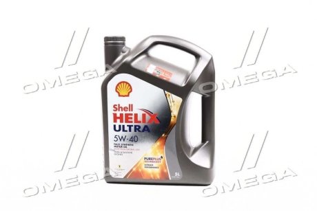 Масла моторные Helix Ultra SAE 5W-40 SN/CF (Канистра 5л) SHELL 550052838 (фото 1)