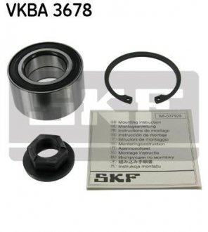 Подшипник ступицы, комплект FORD Ka "F "1,0/1,6L "96-08 SKF ="VKBA3678"