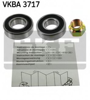 Підшипник кульковий d>30 SKF VKBA 3717 (фото 1)