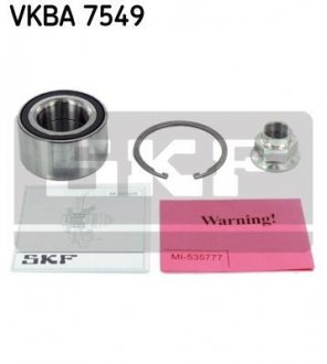 Підшипник колісний SKF VKBA 7549