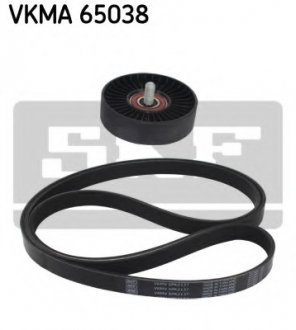 Комплект (ремень+ролики)) SKF VKMA 65038