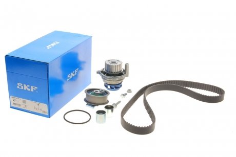 Комплект ГРМ, пас+ролик+помпа SKF VKMC 01222-1