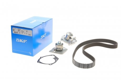 Комплект ГРМ, пас+ролик+помпа SKF VKMC 06127