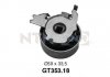 Натяжна ролик, ремінь ГРМ OPEL 9158003 (Ви-во NTN-SNR) GT353.18