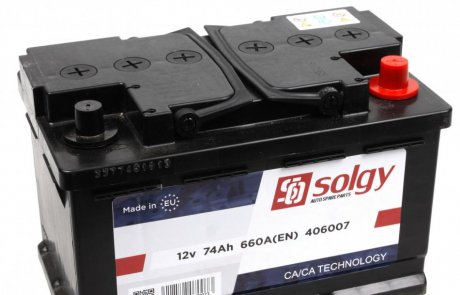 Аккумуляторная батарея SOLGY 406007 (фото 1)