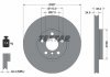 Диск тормозной BMW/MINI 1(F40)/X1(F48)/Clubman "F D=307mm "14>> TEXTAR 92283605 (фото 2)