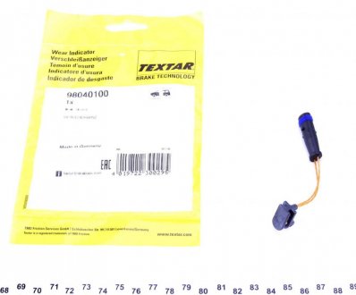 Датчик зносу гальмівних колодок TEXTAR 98040100 (фото 1)