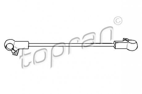 Шток вилки переключения передач TOPRAN / HANS PRIES 103077