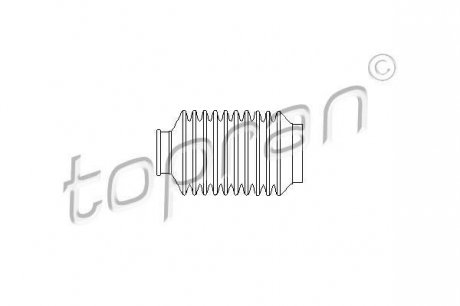 Пыльник рулевого механизма TOPRAN / HANS PRIES 104073