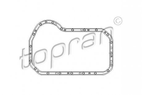 Прокладка, масляний піддон TOPRAN / HANS PRIES 105752