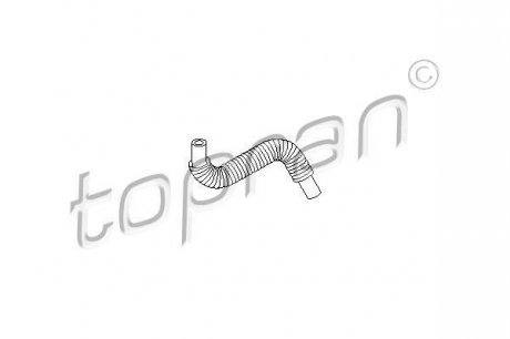 Шланг резиновый сист. охлажденный. TOPRAN / HANS PRIES 109 013 (фото 1)