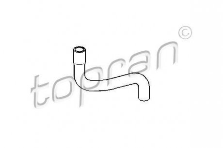 Шланг резиновый сист. охлажденный. TOPRAN / HANS PRIES 109 015 (фото 1)