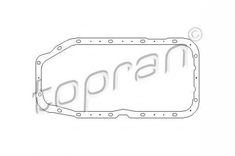 Прокладка поддона TOPRAN / HANS PRIES 201314