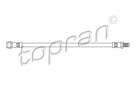 Гальмівний шланг TOPRAN / HANS PRIES 400426 (фото 1)