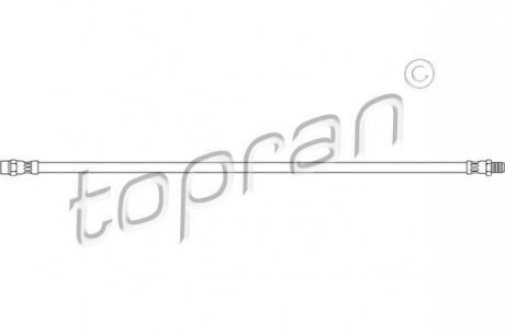 Шланг торм. задний, 96-03 TOPRAN / HANS PRIES 401 064 (фото 1)