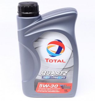 Олива моторна Quartz Ineo Long Life 5W30 (1 Liter) TOTAL 213818