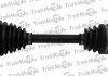 TRAKMOTIVE LAND ROVER Полуось прав. L=595,5mm 28/23 зуб. FREELANDER I 2.0 Td4 00-06 30-0444