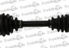 TRAKMOTIVE OPEL Полуось лів. L=587mm 33/22 зуб. ASTRA H (A04) 1.8 06-10, ZAFIRA / ZAFIRA FAMILY B 1.8 13-15 30-0548