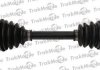 TRAKMOTIVE OPEL Полуось лів. L=587mm 33/22 зуб. ASTRA H (A04) 1.8 06-10 30-0551