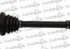 TRAKMOTIVE SEAT піввісь лів. L=532mm 22 зуб. CORDOBA 1.8 i 16V 93-96, TOLEDO I 1.6 i 93-99, VW CORRADO 2.0 i 91-95, GOLF II 1.8 86-90 30-0944