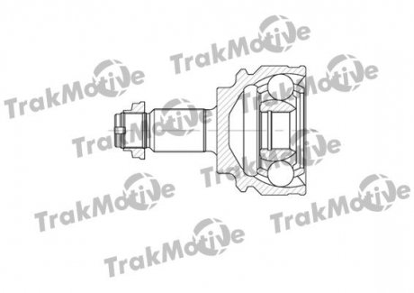 BMW ШРКШ зовнішній к-кт 30/27 зуб.X5 E53 Trakmotive 40-0557 (фото 1)