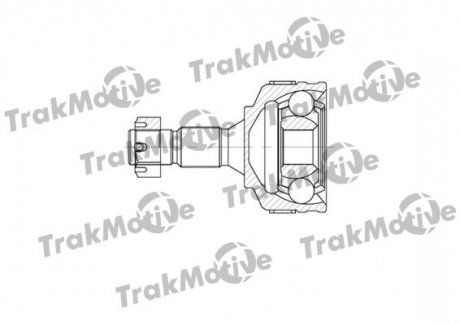 CITROEN Шрус наружный к-кт 34/25 зуб. BERLINGO 1.8 D 96-02, XSARA купе (N0) 2.0 HDi 109 01-05 Trakmotive 40-0561 (фото 1)