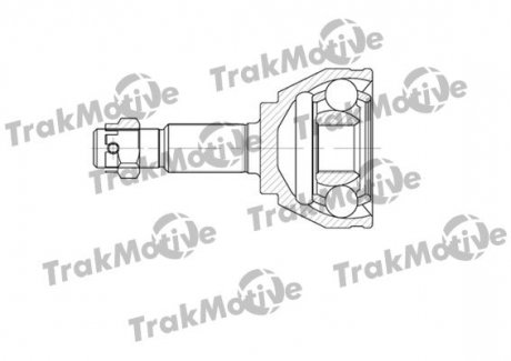 NISSAN ШРКШ зовнішній к-кт 29/36 зуб.Qashqai,X-Trail,Renault Koleos 1.6/2.0dCi 07- Trakmotive 40-0593 (фото 1)