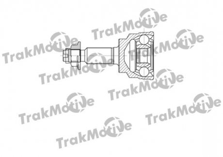 KIA ШРКШ зовнішній к-кт 24/21 зуб.Rio I 1.3 /1.6 00- Trakmotive 40-0615 (фото 1)