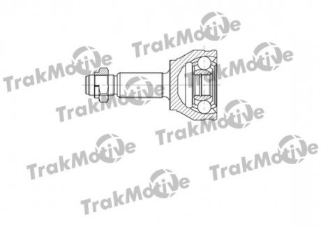 FORD ШРКШ зовнішній к-кт 25/21 зуб.Fiesta,Fusion 1.4/1.6 16V 01- Trakmotive 40-0641 (фото 1)