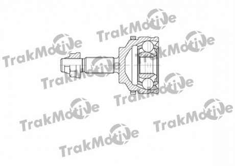 RENAULT ШРКШ зовнішній к-кт 32/23 зуб. KANGOO 1.5 dCi 05- Trakmotive 40-0661 (фото 1)