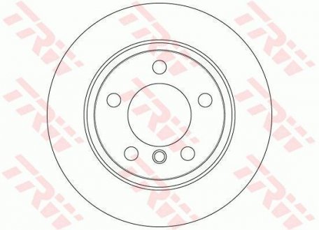 Гальмівний диск TRW DF6353 (фото 1)